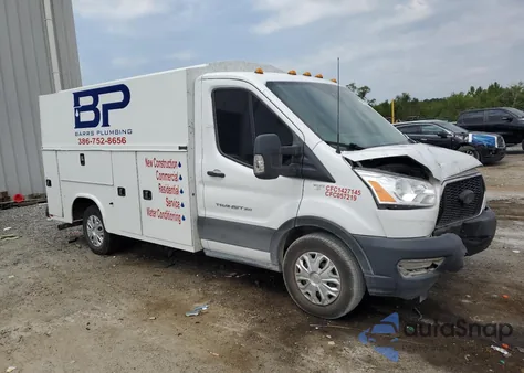 2020 Ford Transit T-350 z USA, uszkodzony, nr VIN 1FDBW5P89LKB65257